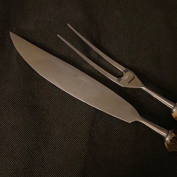 Vintage 1950s Anton Wingen Jr. Solingen Germany Rostfrei Cutlery Set - Picture 4 of 7